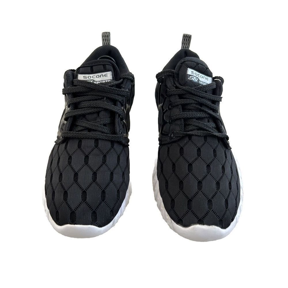 Socone New Sports Women’s‎ Size 9.5 Athletic Shoe Black And White